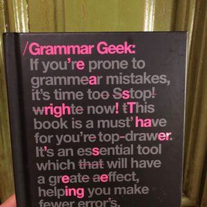 SOLD - Grammar Geek by Michael Powell